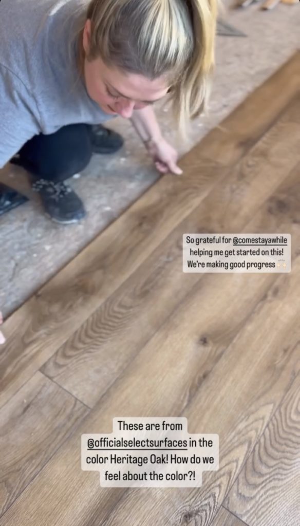 installing laminate floors 