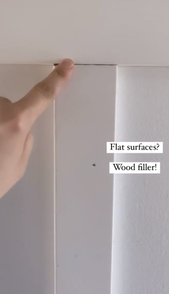 when to use caulk vs wood filler